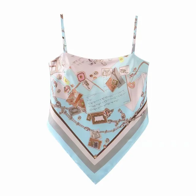 Shirt CAMIS Vest Spaghetti Strap Fashion Top Retro Sexy 11 Style S - Shop at LoveMi
