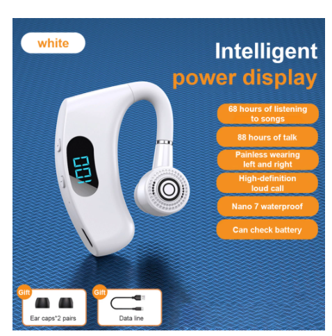 Digital Display Business Earphones With Charging Compartment - Image 5