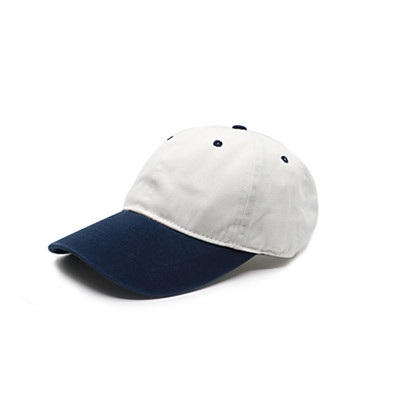 Title 5, Distressed stitching solid color curved brim cap