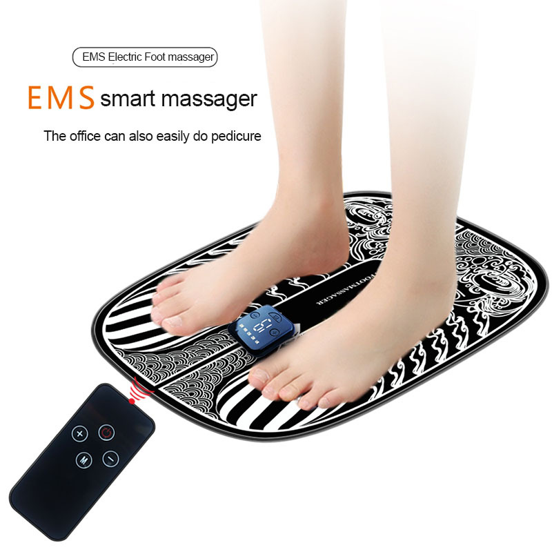 Title 6, Smart EMS Massage Foot Mat Micro-current Pulse ...