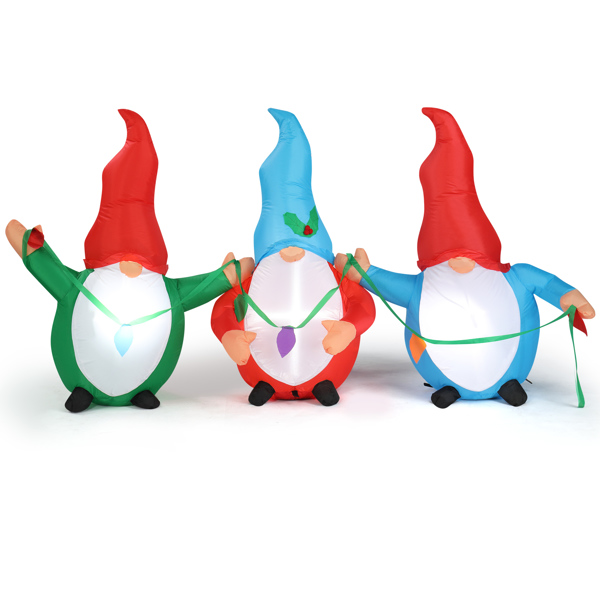 Inflatable Three Christmas Gno