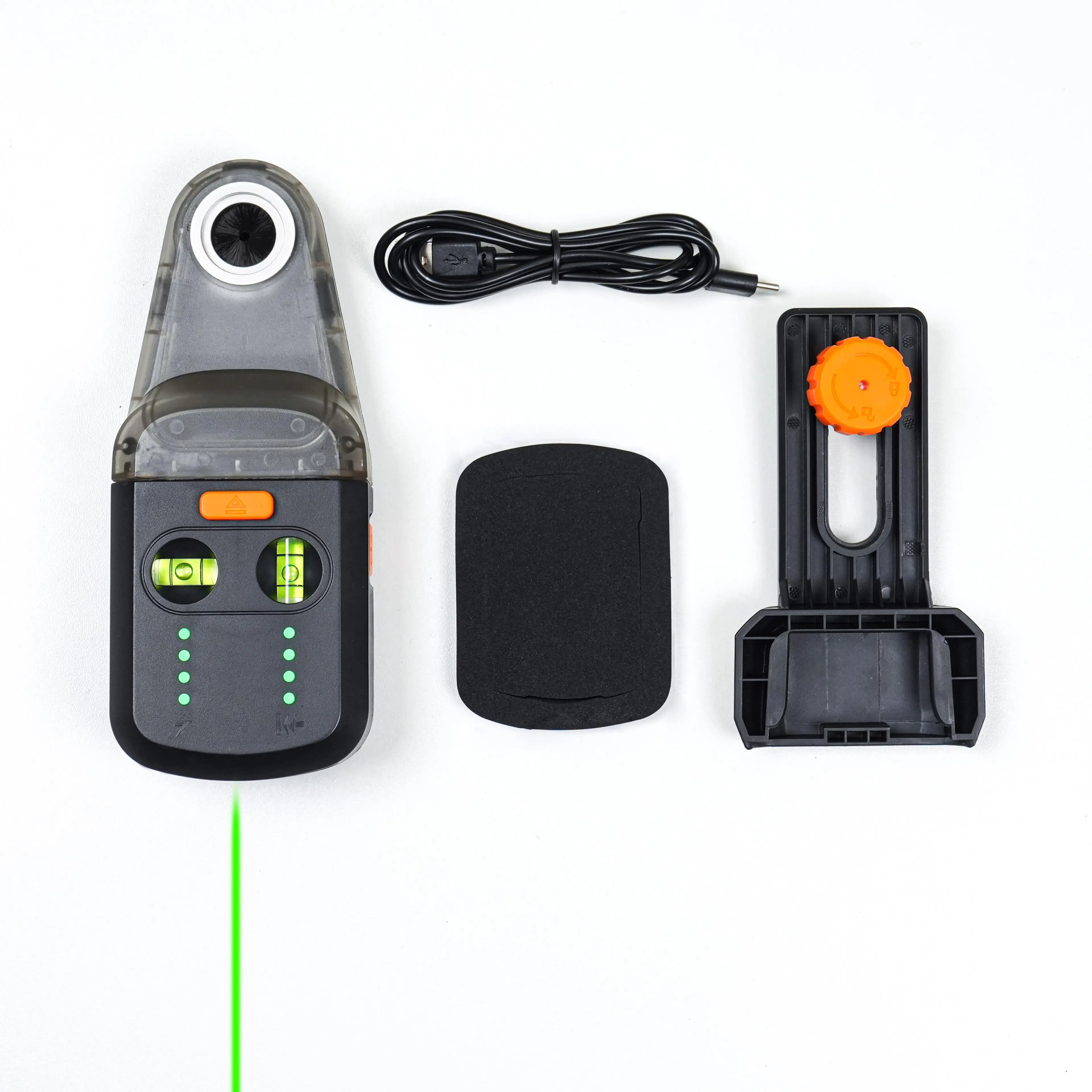 3-in-1 Laser Level Tool With Drill Dust Collector
