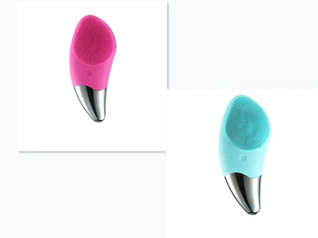 Charging Silicone Cleansing Instrument 2Sets - Shop at LoveMi
