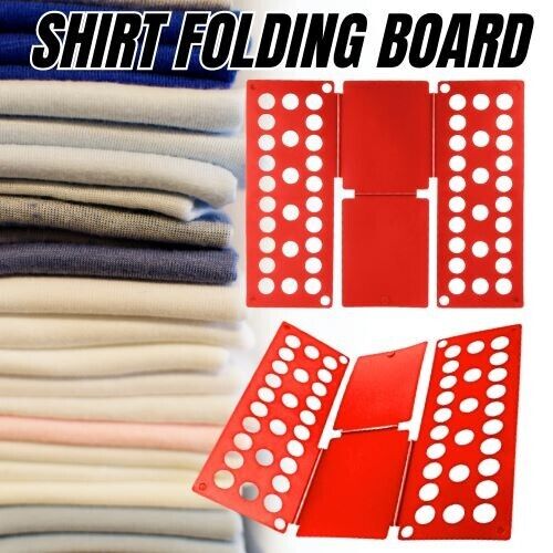 Kid's Clothes Folder Organizer Fast Fold Storage. we ship only inside the US, USPS First Class Package 2 Day Handling , 2-5 Day Shipping. Clothes Folder Folding Board Laundry Organizer T-Shirt Fast Fold Storage for Kids. The folding clothes artifact is ma