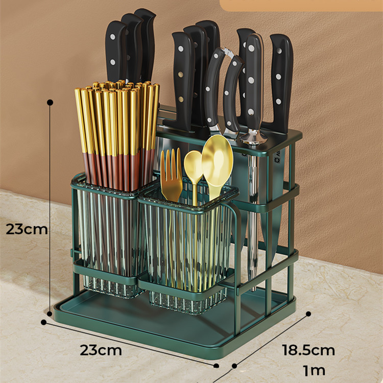 Title 9, Draining Tube Wall-mounted Kitchen Rack Basket ...