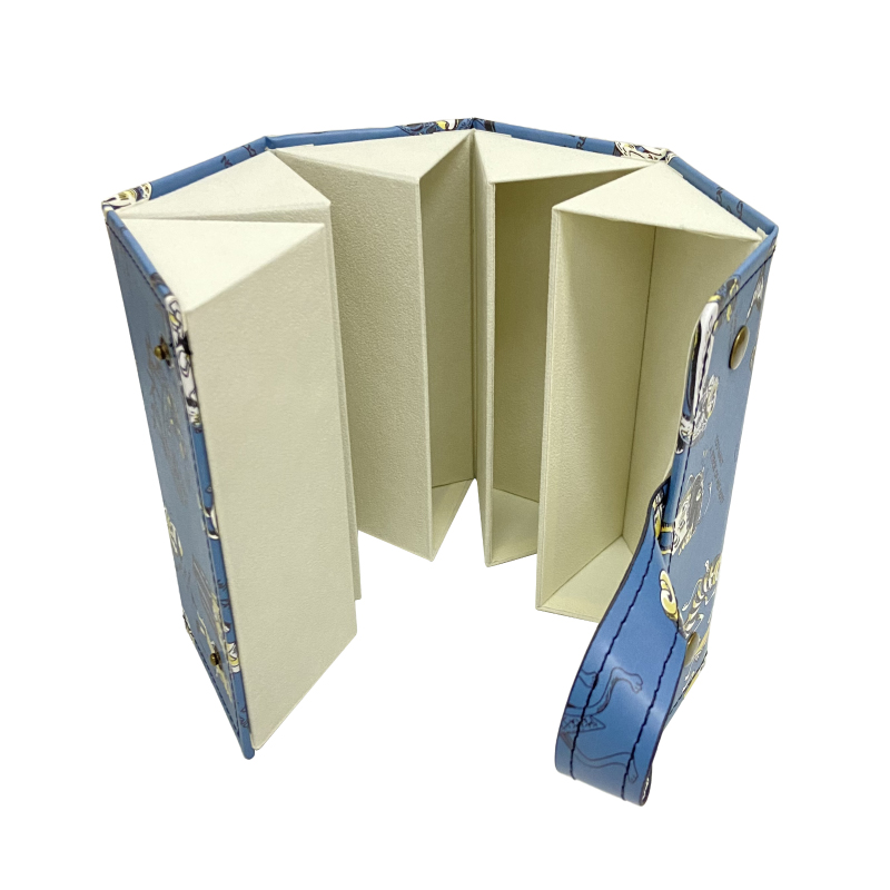 5in1 Sunglasses Travel Case Organizer Hangable, Eyeglasses Foldable Storage Organizer view 7