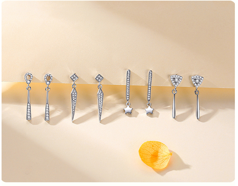 Simple Little Star Earrings Fashion Temperament