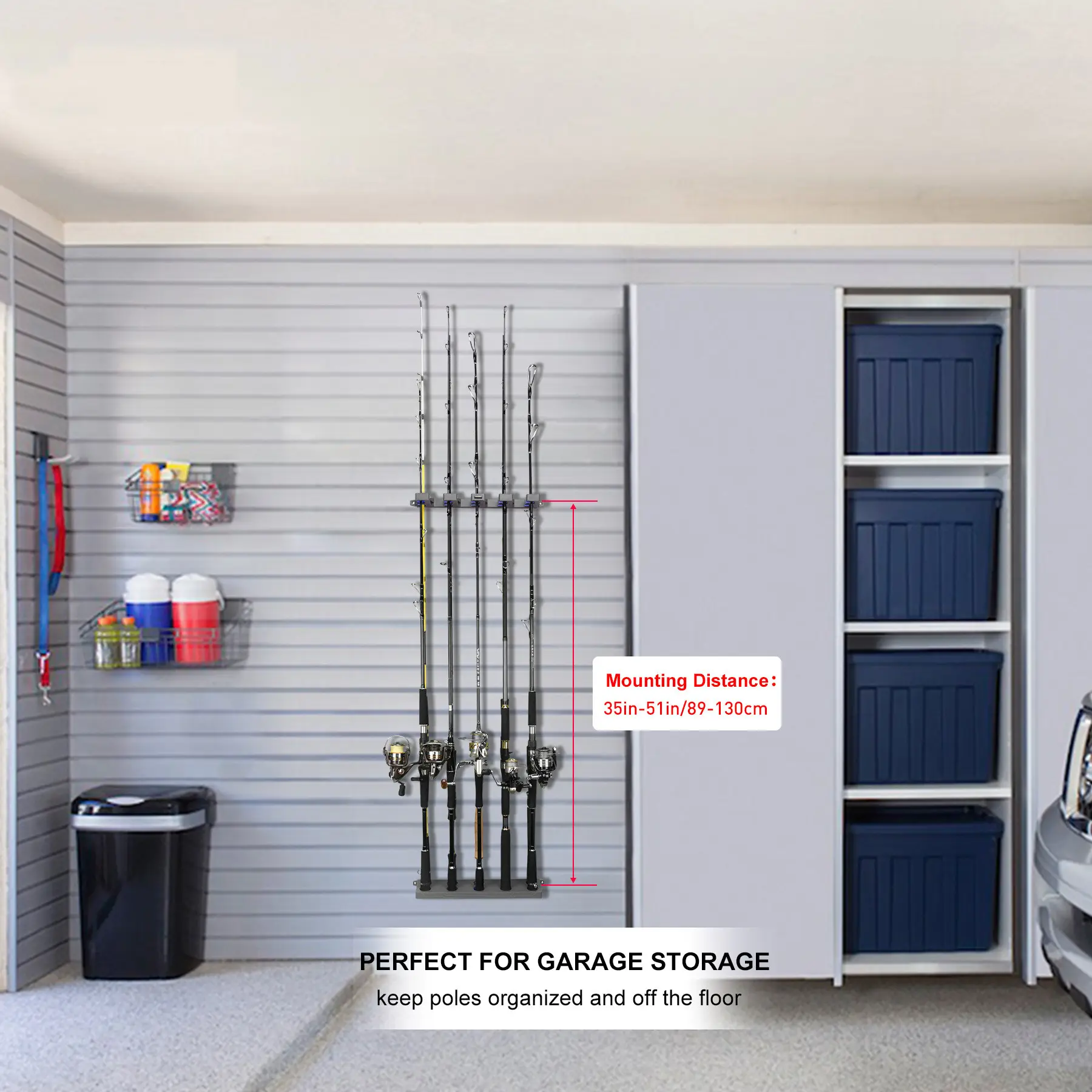 Color Plastic Fishing Rod Display Holder