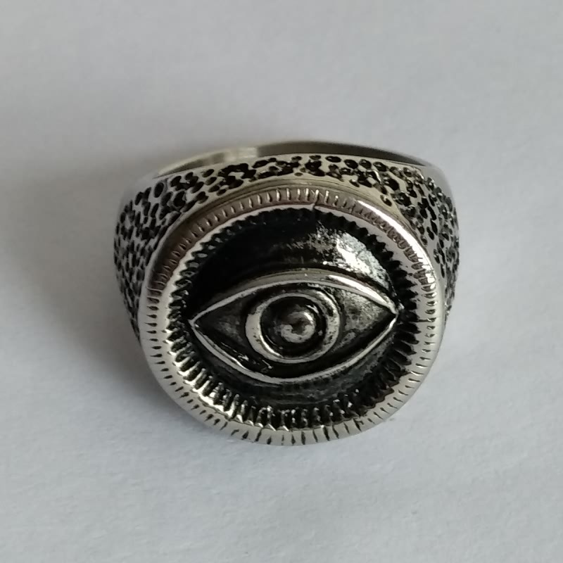 Ring Men's Retro Ring Women's Stainless Steel Accessories Personalized Jewelry