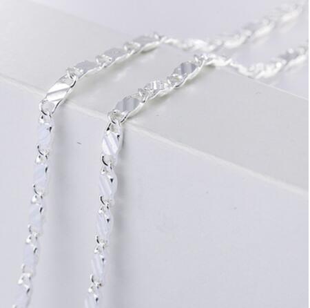Women's Fashion Silver Plated Gold Necklace