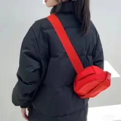 Large Capacity Casual Oxford Cloth Shoulder Crossbody Travel Bag - Red - View 1