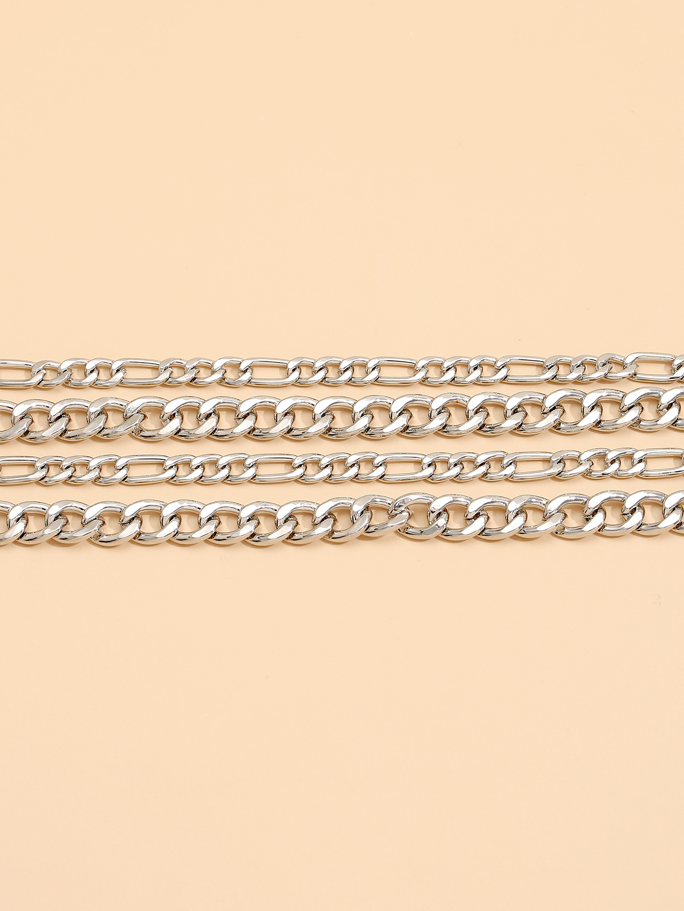 Simple Fashion Solid Color Irregular Metal Bracelet