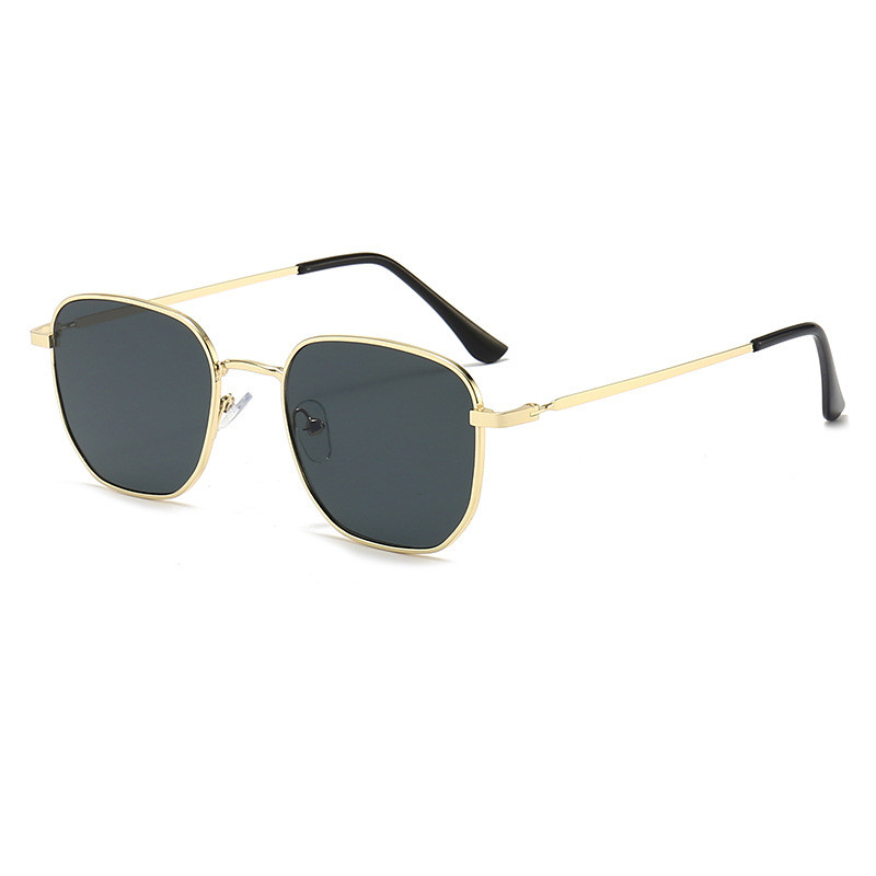 Title 5, Men And Women Vintage Literary Box Sunglasses