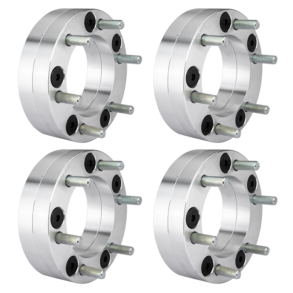 4PCS 5x5.5 To 6x5.5 5 To 6 Lug 2inch Thick Wheel Spacers Adapters For Ram 1500