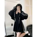 Black Short Two Piece Set