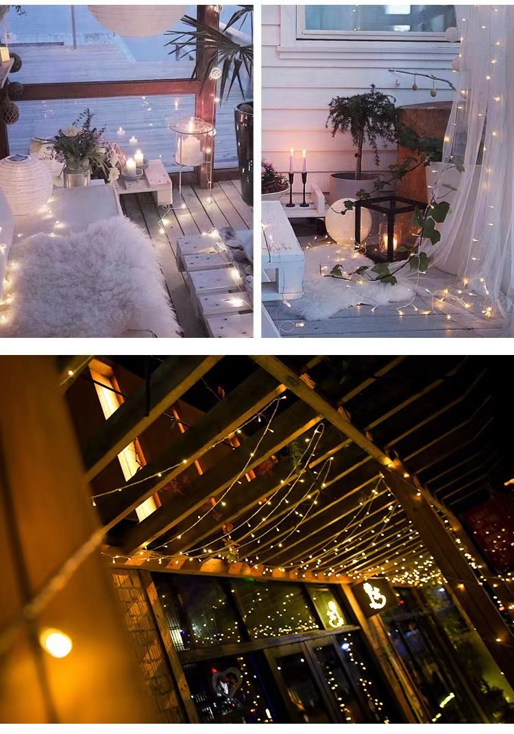 Led String Lights, Battery Operated Fairy Christmas With 10 20 50 1 0 0 LEDs — image 11