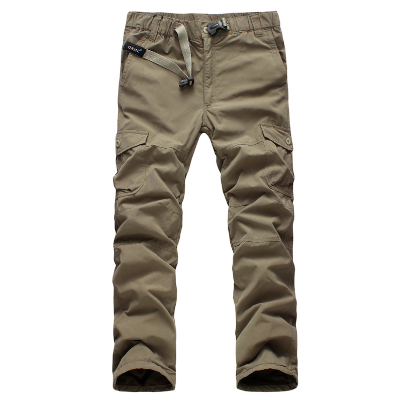 Title 6, Winter Plush and Thickened Casual Pants Men