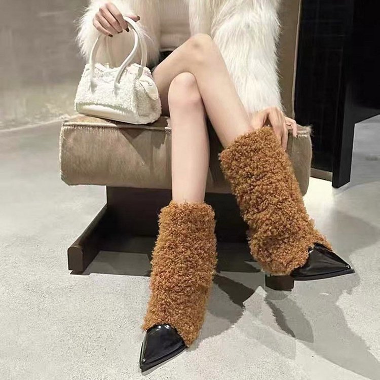 Pointed Toe Stiletto Ankle Boots