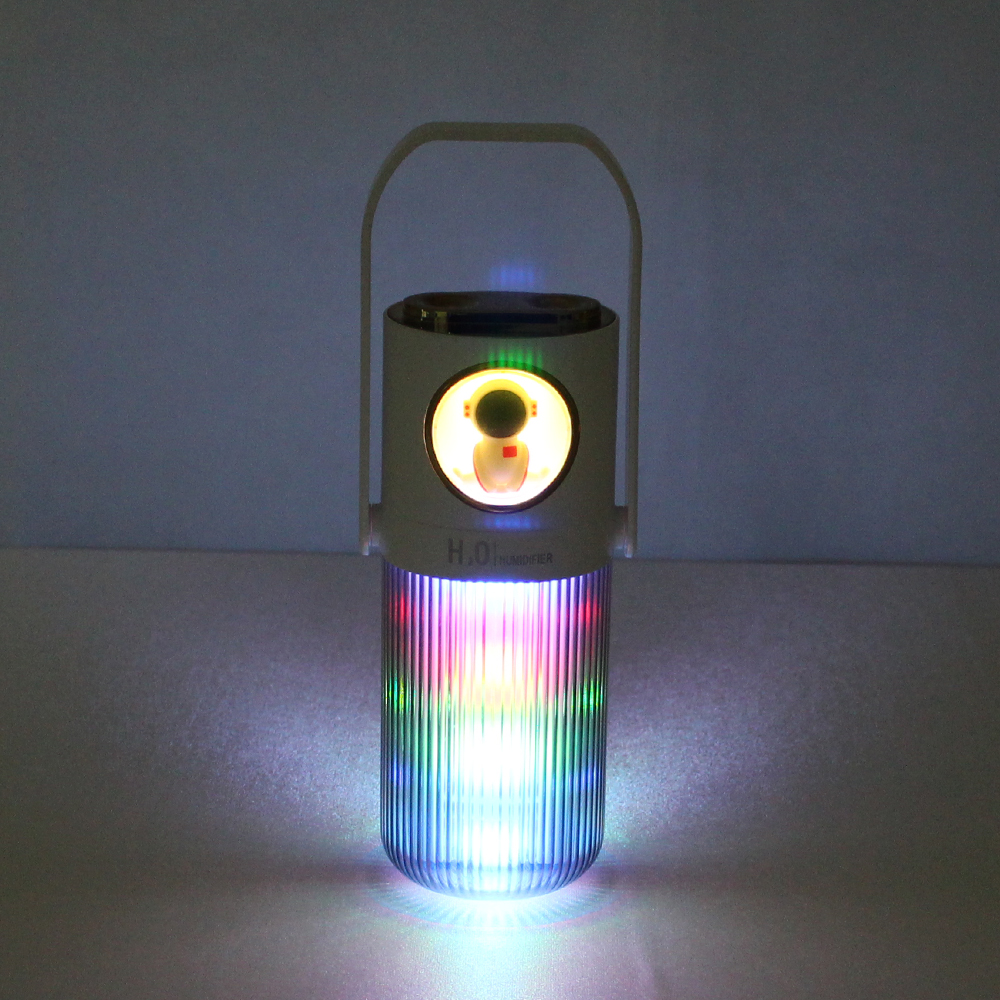 HOMEFISH New Arrival 300ml Humidifier 2000mah Battery Operation Air Humidifier For Bedroom — foto 2