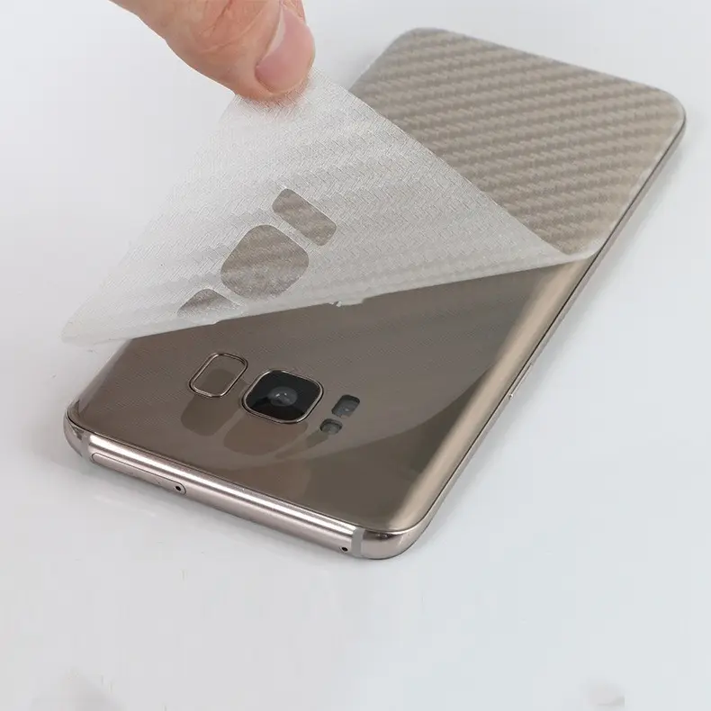 Anti Scratch Carbon Fiber Rear Film for Mobile Phones