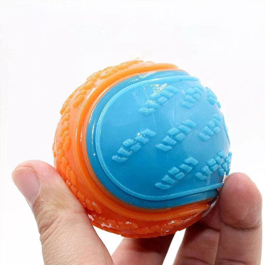 NEW Scooby-Doo Squeaky Set Of 8 Dog Balls For Teeth Cleaning Interactive UK — image 8
