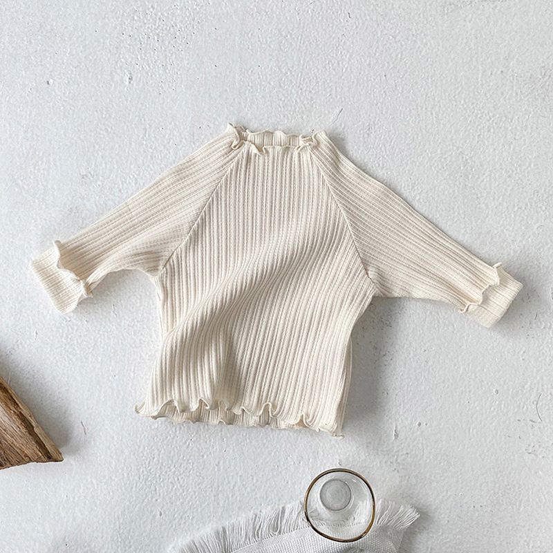 Slim-fit Bottoming Shirt Moon Baby Stretch Long-sleeved T-shirt