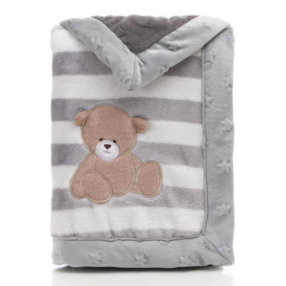 Flannel children double blanket - Plush Flannel Throw for Kids | Dream