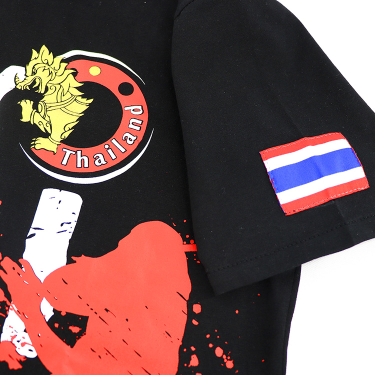 Title 3, Muay Thai T-shirt Heren Sport Fitness met Korte...