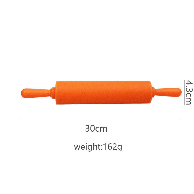 Title 19, Rolling Pin Silicone Rolling Wooden Handle Nood...