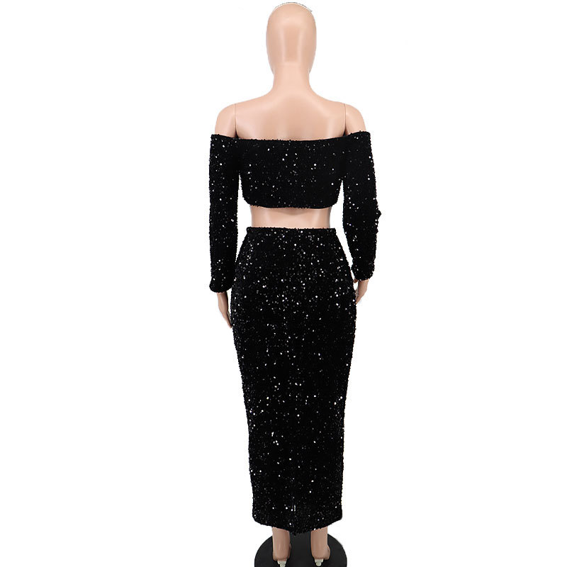 Sequin Vest and Skirt Two-Piece, picture 7 of 7