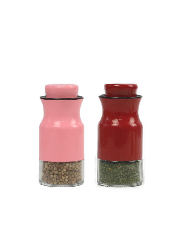 Title 5, 2-piece Glass Condiment Bottle