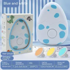 Children Electric Nail Grinder Baby Nail Trimmer Baby Nail Clippers Nail - Sky Blue 3 Front Page - View 1