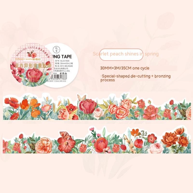 Title 11, Picking Up Flowers And Paper Adhesive Tape Whit...