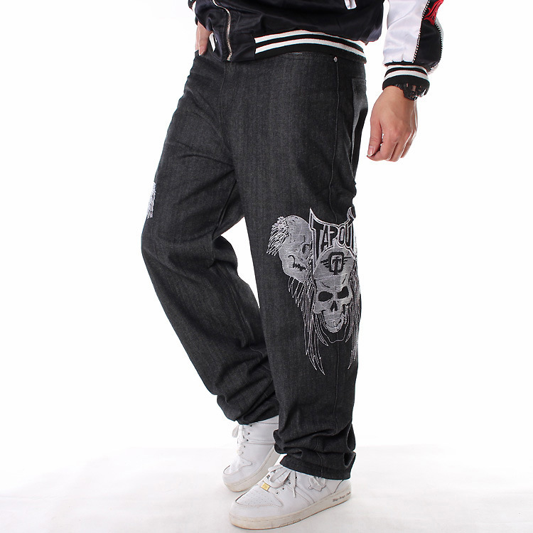 Title 6, Plus Fat Plus Size Hip-hop Jeans Tendencia masc...