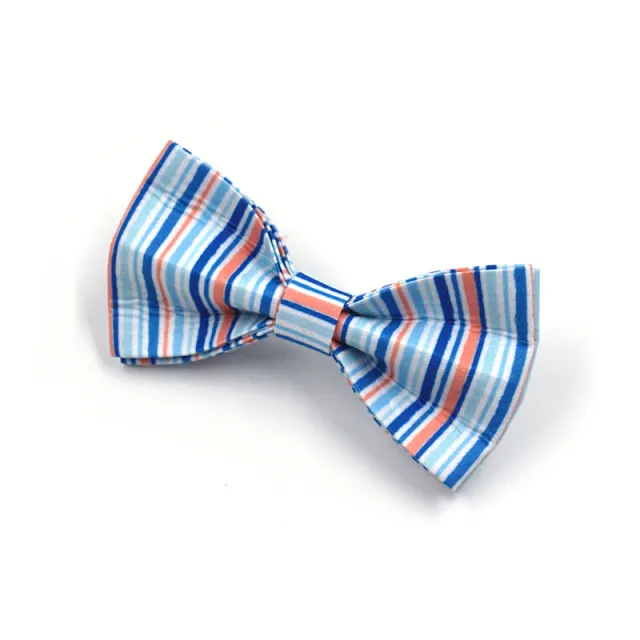 Striped Print Pet Chest And Back Leash Bow Trash Bag Set Ribbon - Shop at LoveMi
