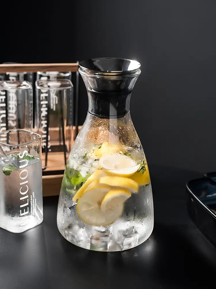 Water Kit Nordic Household Cold Kettle Glass With Cup Holder