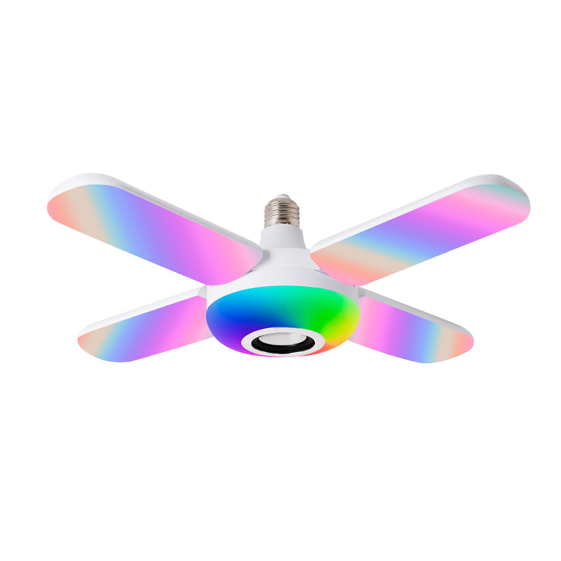 Bluetooth ceiling light with 360 surround sound and remote control