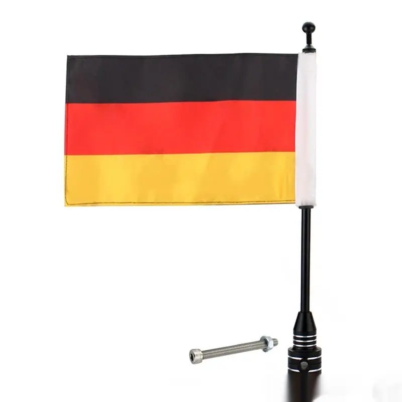 Side Box Bumper Parcel Or Luggage Rack Flagpole