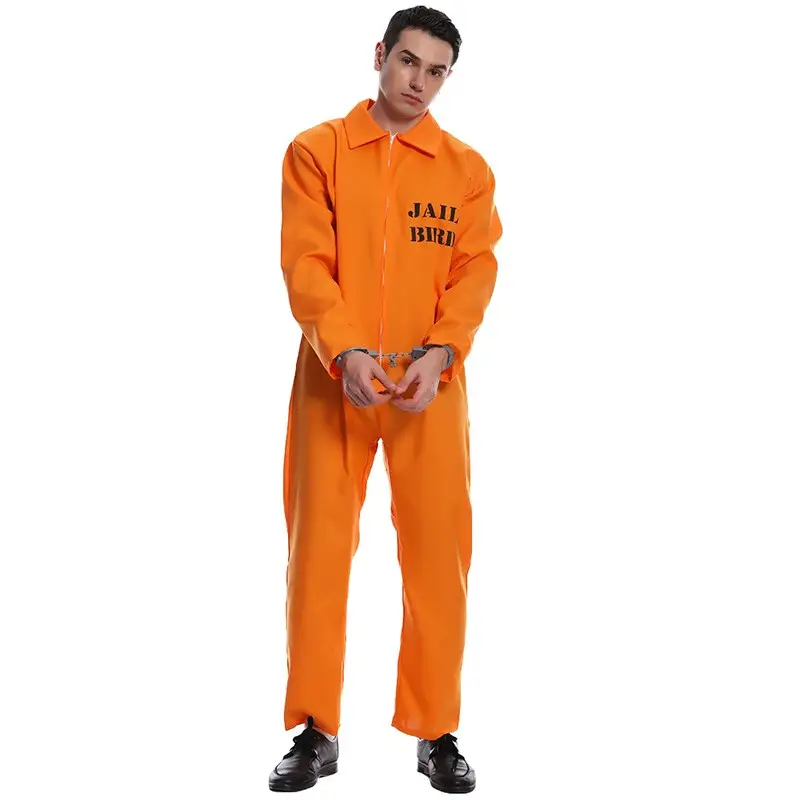 Orange Prisoner Jumpsuit, photo 2