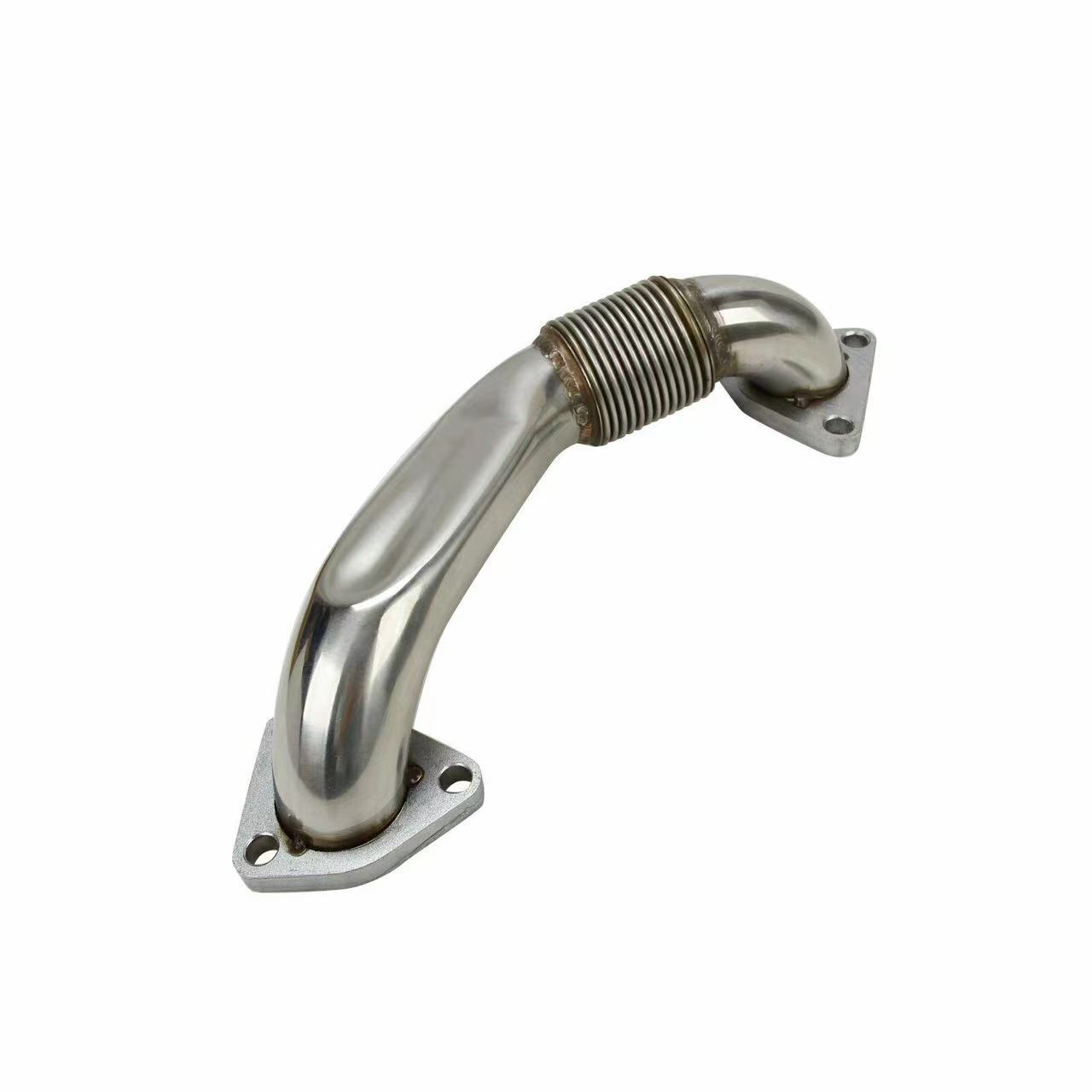 Exhaust Downpipe For Chevy LB7 LLY LBZ LMM LML 6.6L Duramax SL Ban The Sale Of Amazon - Image 3