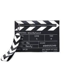 Movie Prop Design Pu Leather Casual Women's Clutch Envelope Bag Women Shoulder Bags Crossbody Messener Bag - Black - View 1