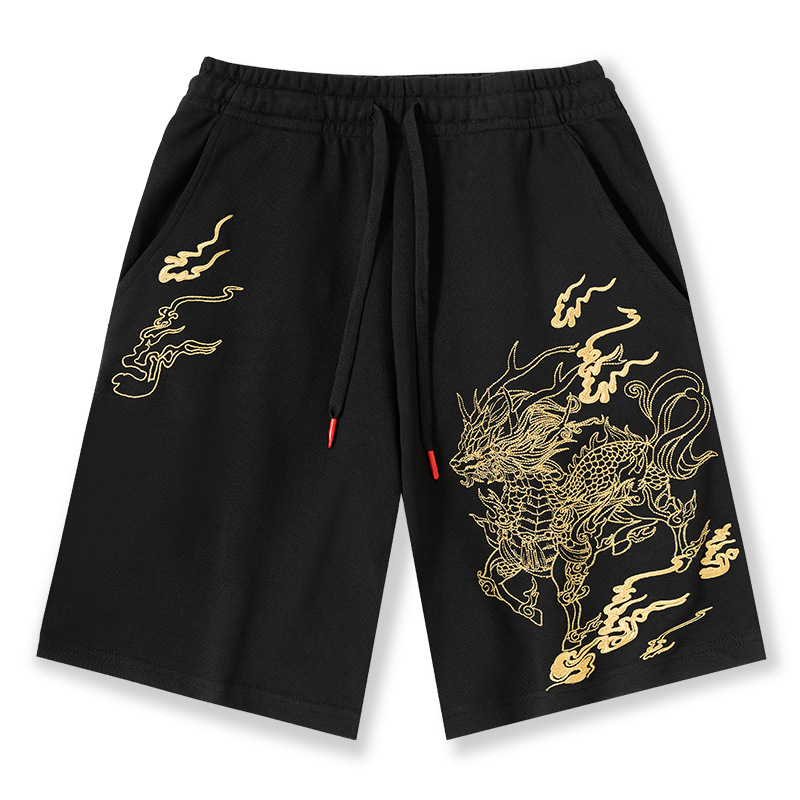 Title 2, Embroidered Shorts Men