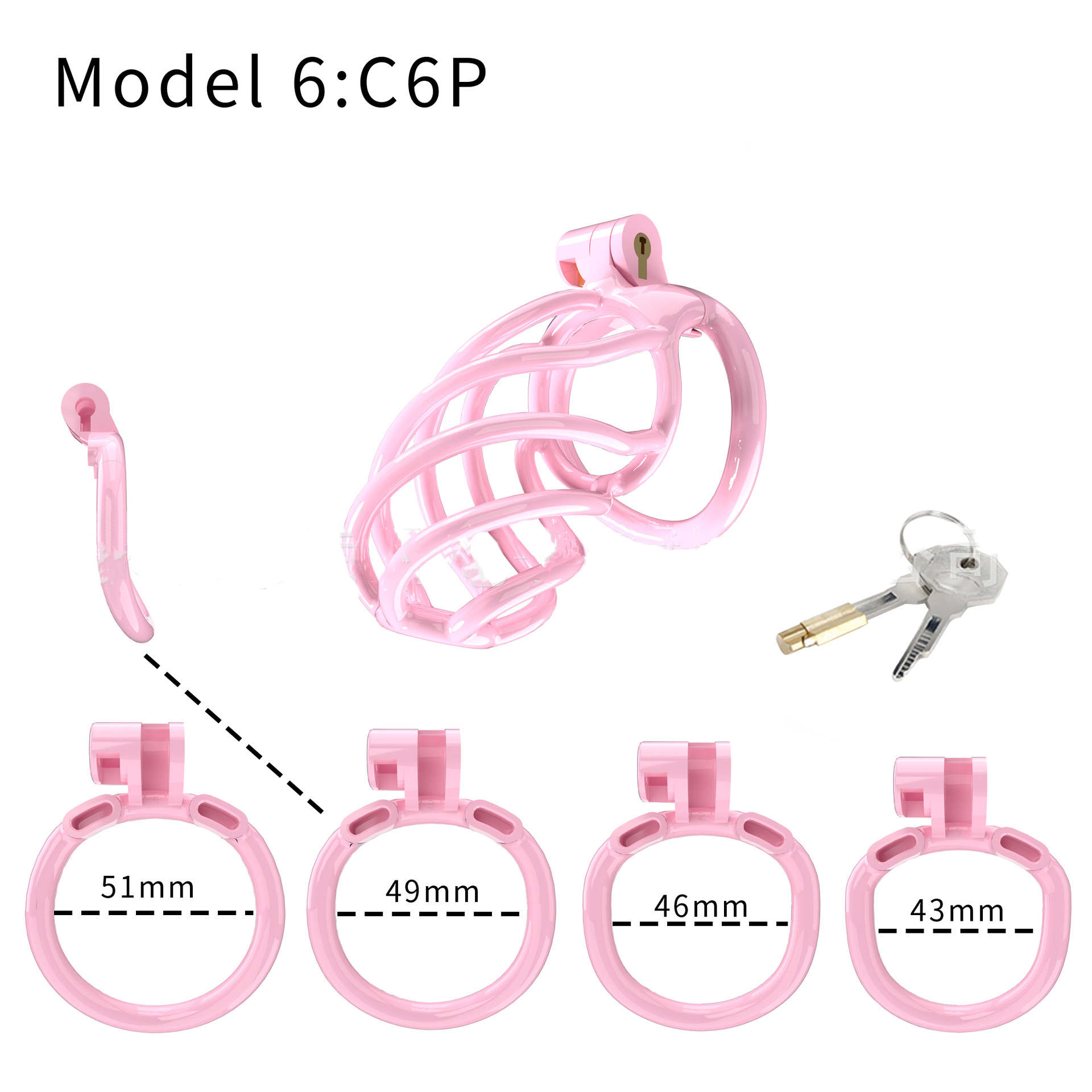 Title 4, Cb Chastity Lock Toy