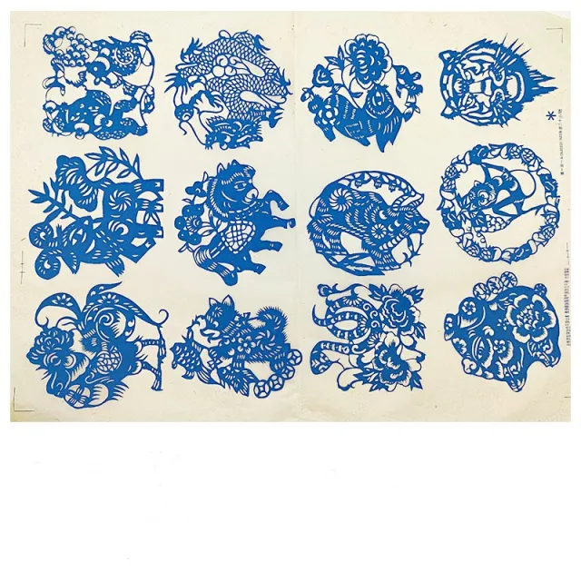 Ceramic Blue And White Underglaze Decal Paper Ceramic Blank Decal Rubbings Paper 21Style - Shop at LoveMi