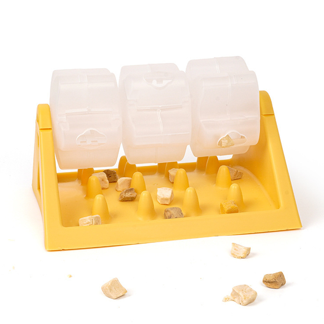 Rotating Puzzle Dog Bowl Slow Feeder Anti Bloat Gulp Interactive Feed Dish