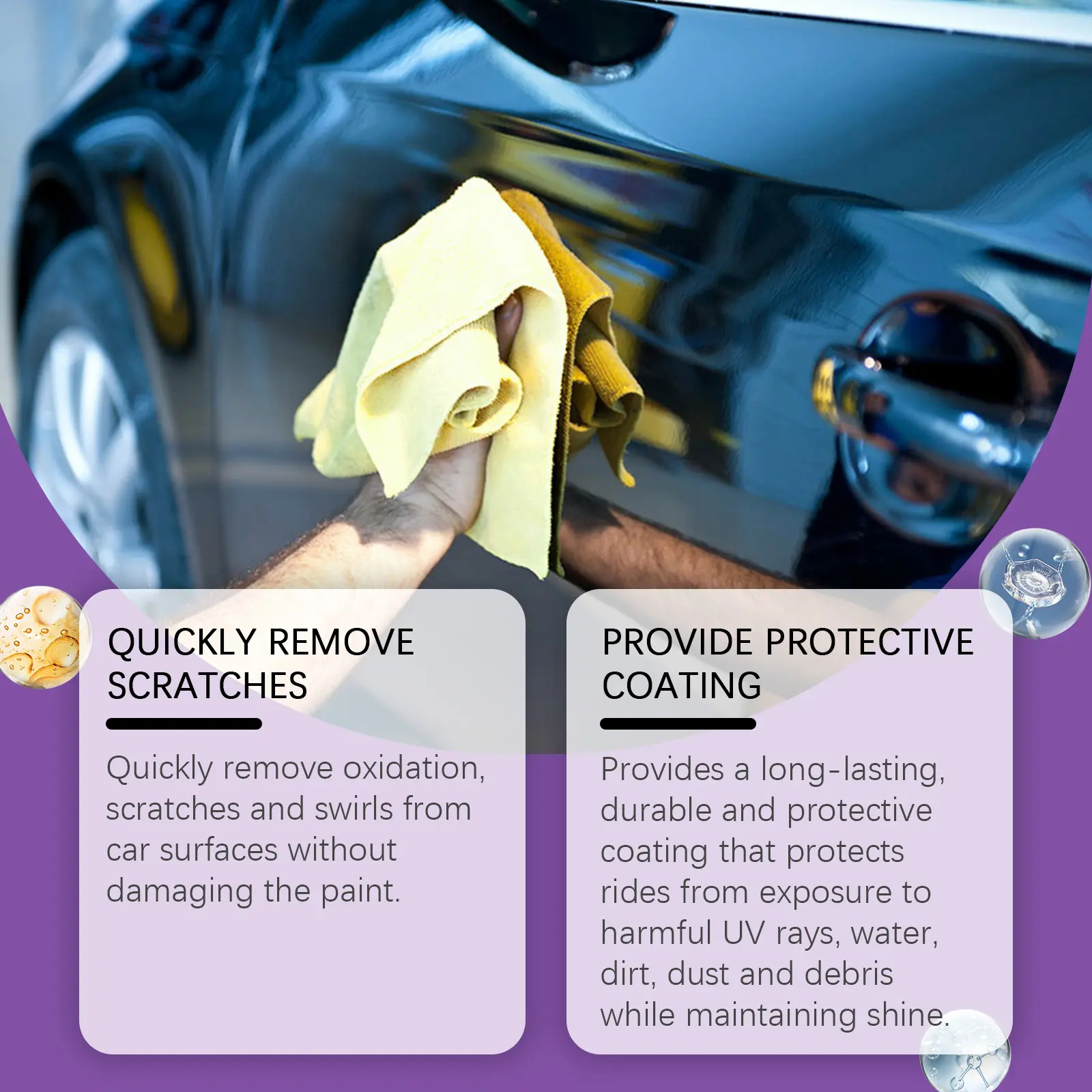 Car Scratch Care Liquid, Paint Maintenance, Daily