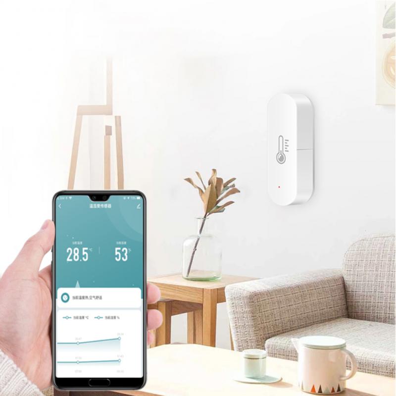 Doodle Zigbee Hygrograph Wifi Smart App Remote Aleax Voice Control — foto 4