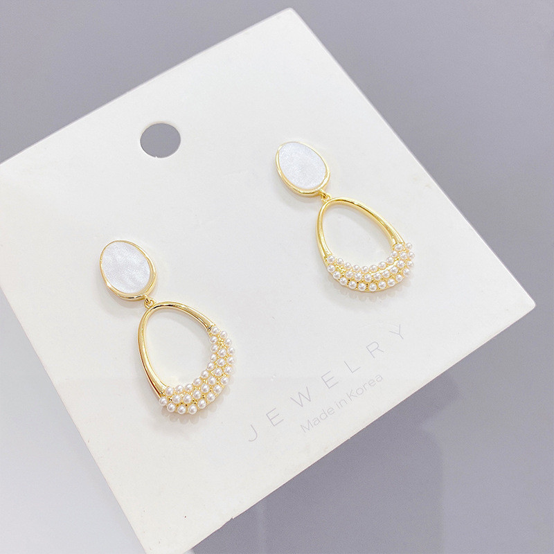 S925 Silver Needle European And American Fashion Stud Earrings Female Personality