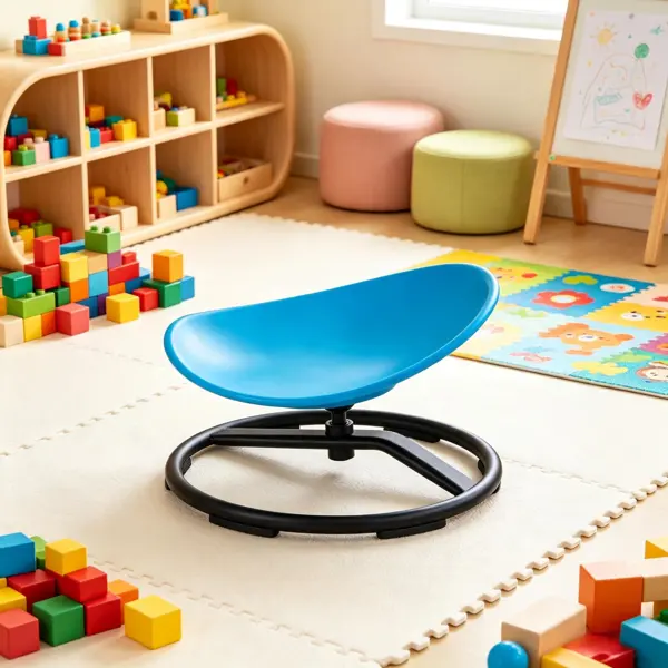 220 LBS Kids Swivel Chair, Sensory Spinning
