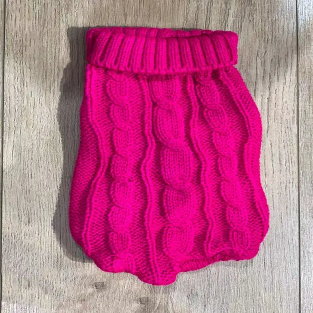 Autumn And Winter Thick Small Size Dog Baby Sweater Rose Red - Shop at LoveMi